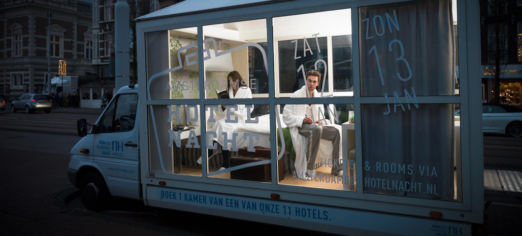 rijdende hotelkamer